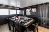 PROJECT-STEEL yacht charter: Dining Area