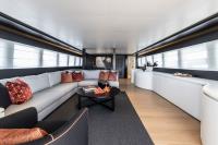 PROJECT-STEEL yacht charter: Main Saloon