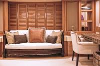 ZANZIBA yacht charter: Master cabin sofa