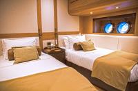 ZANZIBA yacht charter: Twin cabin 2