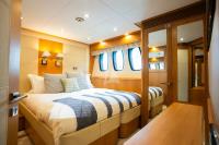 TENACITY yacht charter: Twin/Convertible Cabin