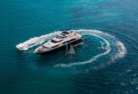 TENACITY yacht charter: TENACITY at anchor