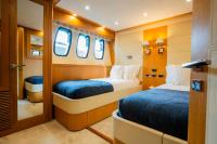 TENACITY yacht charter: Twin/Convertible Cabin