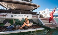 SOLEANIS-II yacht charter: aft platform