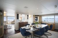 SENSEI yacht charter: dining