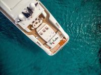 JAJARO yacht charter: Stern aerial view