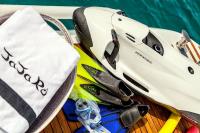 JAJARO yacht charter: Some water toys