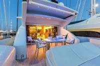 JAJARO yacht charter: Sunset atmosphere