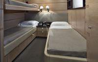 INDIAN yacht charter: Twin with pullman bed