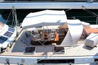 WIND-OF-CHANGE yacht charter: Dining al fresco