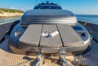 SUMMER-FUN yacht charter: Fore deck Sunbathing Area
