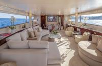 GRACE yacht charter: Saloon