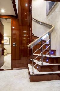 GRACE yacht charter: Stairs