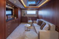 GRACE yacht charter: Playroom / Convertable double cabin