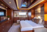 GRACE yacht charter: Playroom / Convertable double cabin