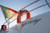 MY-WAY yacht charter: Stern detail