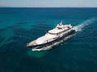 WIND-OF-FORTUNE yacht charter: Aerial view