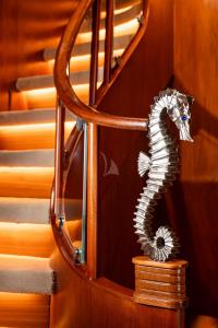 WIND-OF-FORTUNE yacht charter: Interior details - Stairs