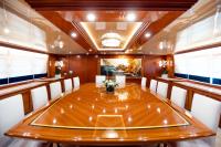 WIND-OF-FORTUNE yacht charter: Dining area