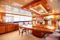 WIND-OF-FORTUNE yacht charter: Dining area