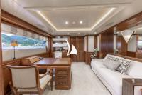 COME-PRIMA yacht charter: Master suite office