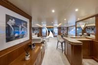 COME-PRIMA yacht charter: Come Prima Upper Deck Bar