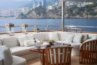 COME-PRIMA yacht charter: Aft Sitting Area