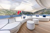COME-PRIMA yacht charter: COME PRIMA upper deck aft