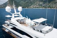 COME-PRIMA yacht charter: COME PRIMA sun deck
