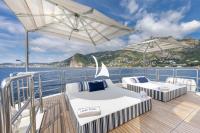 COME-PRIMA yacht charter: COME PRIMA sun deck