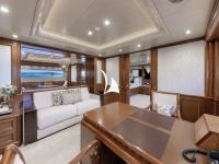 COME-PRIMA yacht charter: Master suite office