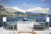 COME-PRIMA yacht charter: Sundeck Sunbathing Area