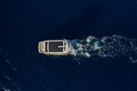 ATRAVERSIA yacht charter: 54 solar panels