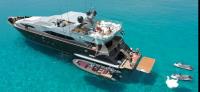 MEDUSA yacht charter: toys set up