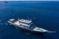 KALIZMA yacht charter: aerial