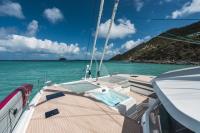 ADEONA yacht charter: Bow and Jacuzzi