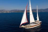 SERENITY-86 yacht charter: SAILING