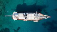 SERENITY-86 yacht charter: BIRD'S EYE VIEW