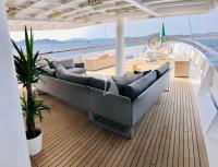DIONEA yacht charter: Aft deck