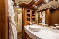 RESILIENCE yacht charter: Master's Cabin Bathroom