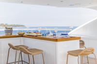 ADVA yacht charter: Sun Deck Bar