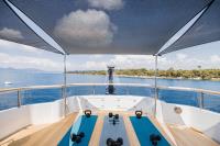 ADVA yacht charter: Upper Deck exercise area