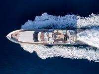 LADY-RINA yacht charter: Aerial view