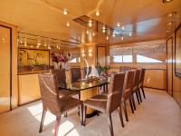 LADY-RINA yacht charter: Dining area