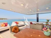 LADY-RINA yacht charter: Aft deck