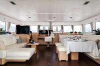 NOVA yacht charter: Saloon General view