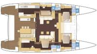 NOVA yacht charter: Layout