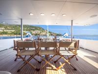 SUNLINER-X yacht charter: Aft Deck
