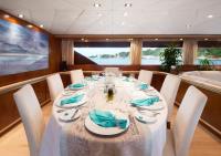 SUNLINER-X yacht charter: Dining