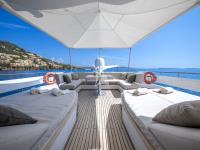SUNLINER-X yacht charter: Fly Deck